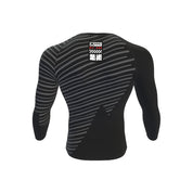 Рашгард от Kano Kimonos - дълги ръкави, ранкиран - черен