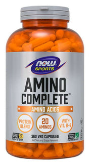 NOW Sports - Amino Complete 850 МГ - 360 Капсули