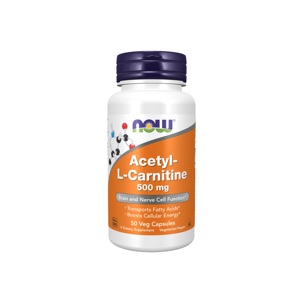 NOW - Acetyl L-Carnitine 500 МГ