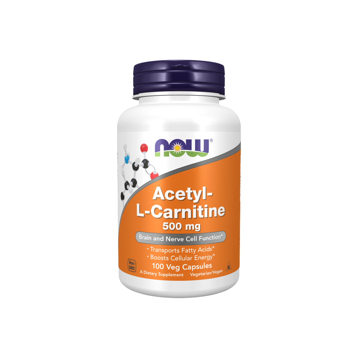 NOW - Acetyl L-Carnitine 500 МГ