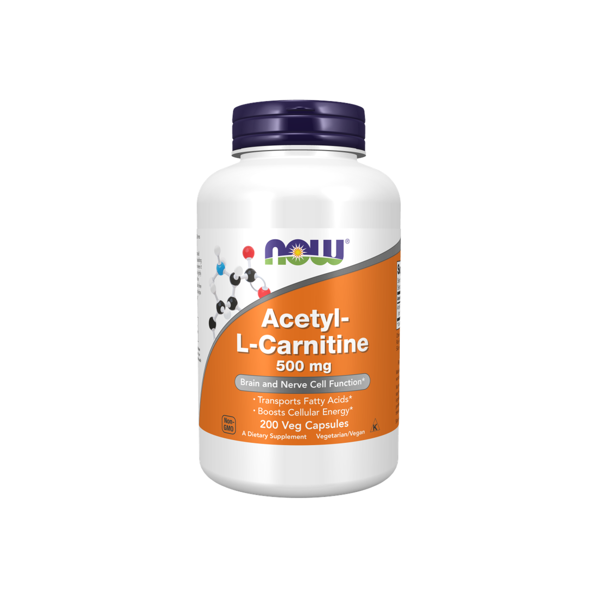 NOW - Acetyl L-Carnitine 500 МГ
