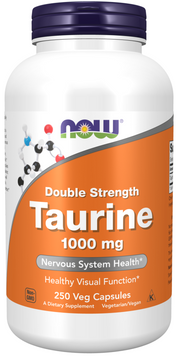 NOW - Taurine 1000 МГ - 250 Капсули