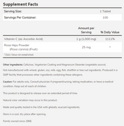 NOW - Витамин C-1000 - Постепенно освобождаване - 250 таблетки