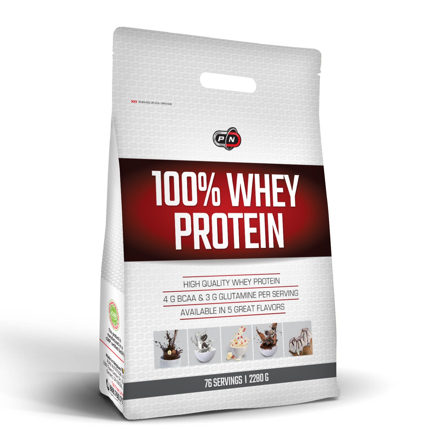 Pure Nutrition - 100% WHEY PROTEIN - 2280 g