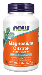 NOW - Magnesium Citrate - 227 Г