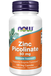 NOW - Zinc Picolinate 50 МГ - 120 Капсули