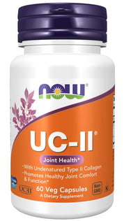 NOW - UC-II Type II Collagen 40 МГ - 60 Капсули