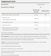 NOW - Hyaluronic Acid 100 МГ - 60 Капсули