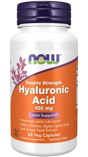 NOW - Hyaluronic Acid 100 МГ - 60 Капсули