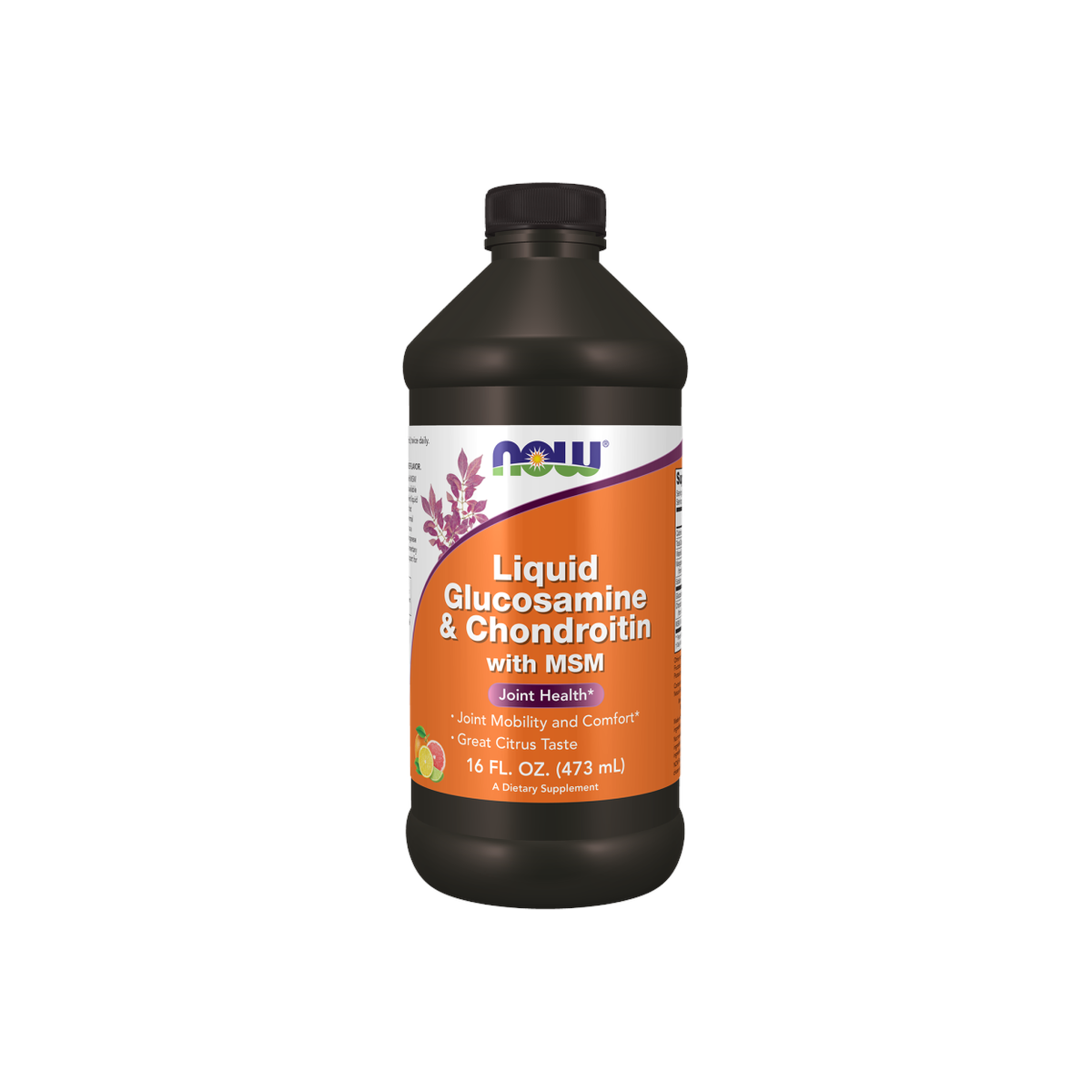 NOW - Glucosamine & Chondroitin с MSM (Течен) - 473 МЛ