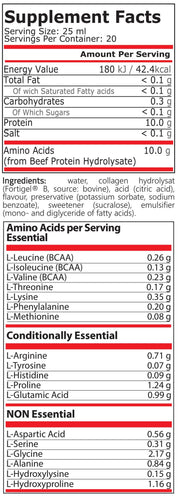 Pure Nutrition - AMINO 10 000 - FRUIT PUNCH - 25 ml