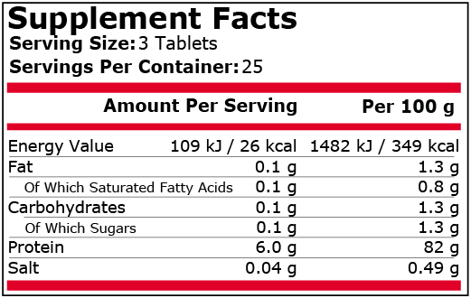 Pure Nutrition - AMINO 2000 МГ + LEUCINE - 75 Tаблетки