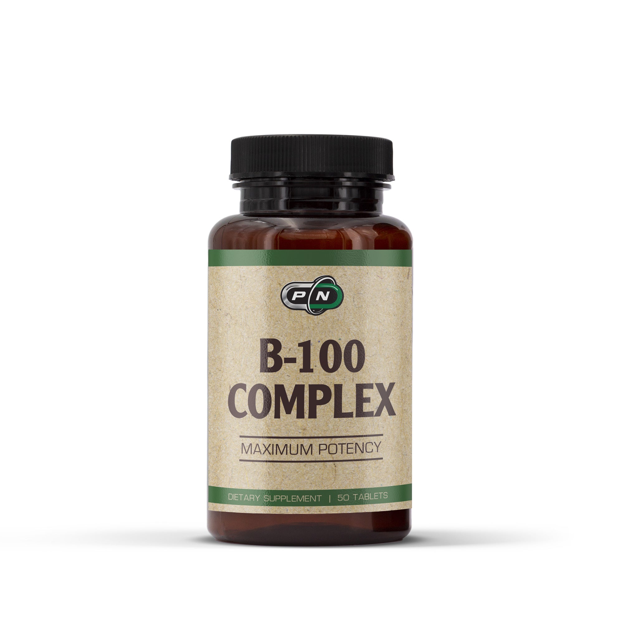 Pure Nutrition - VITAMIN B-100 COMPLEX SUSTAINED RELEASE - 50 Tablets