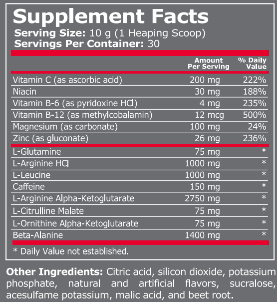 Pure Nutrition - BLACK JACK - 30 ДОЗИ