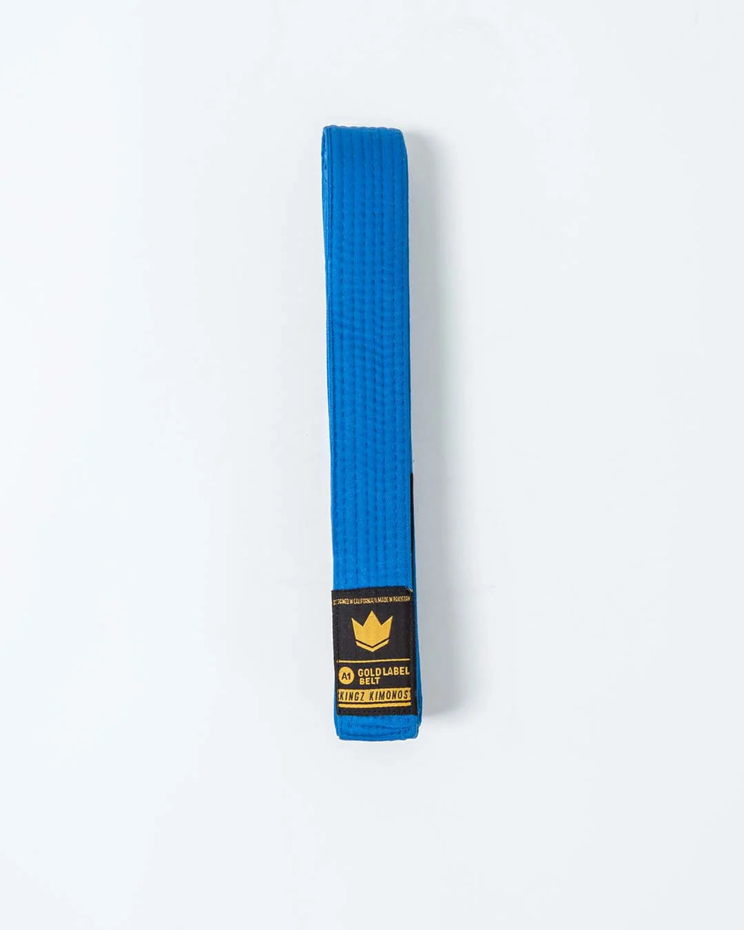 Син колан за BJJ от Kingz - Gold Label V2