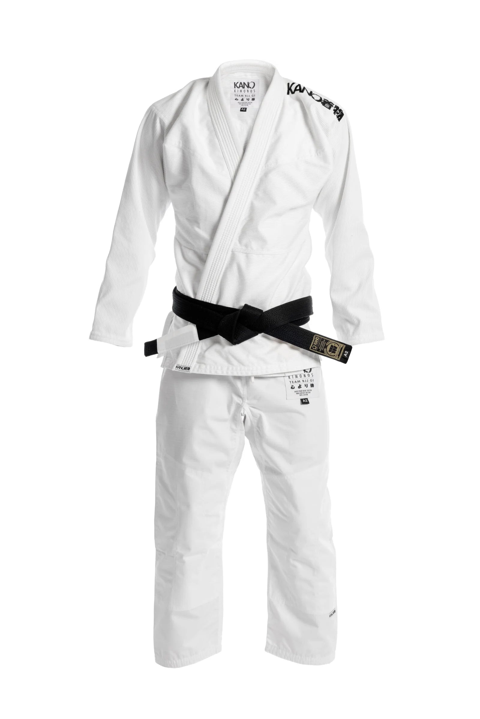 BJJ ги за мъже от Kano Kimonos - Team Gi - бяло