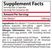 Pure Nutrition - KRE-ALKALYN 750 МГ - 120 Капсули