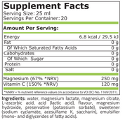 Pure Nutrition - MAGNESIUM LIQUID + VIT C - 500 ml