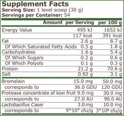 PURE NUTRITION - PLANT PROTEIN - NATURAL CHOCOLATE