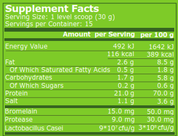 PURE NUTRITION - PLANT PROTEIN - NATURAL CHOCOLATE - 450 g