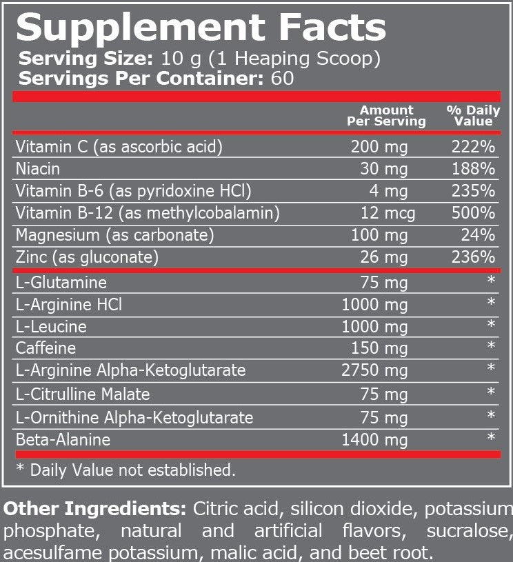 Pure Nutrition - BLACK JACK - 60 ДОЗИ