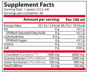 Pure Nutrition - CARNI MAX LIQUID with GUARANA and GREEN TEA - 500 МЛ