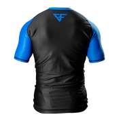 Rank Rashguard Short Sleeve Blue