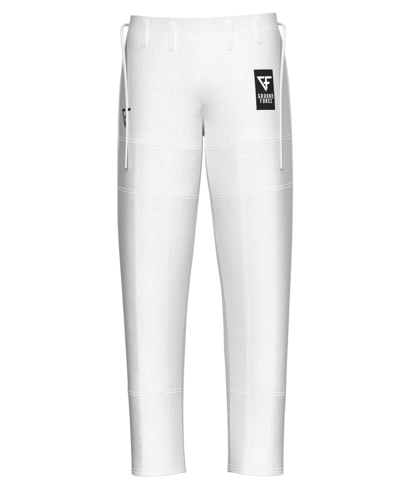 Ground Force BJJ Pants - White