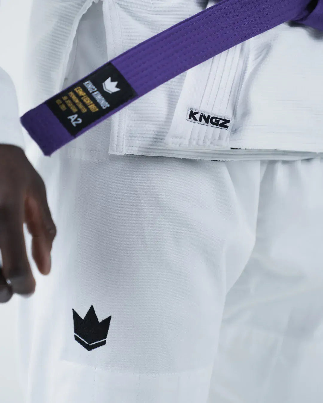 BJJ ги за мъже от KINGZ - Kore V2 - бяло