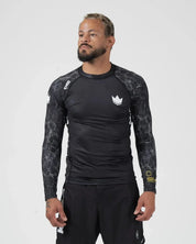 Ранкиран рашгард с дълъг ръкав Ranked Performance V3 - бял