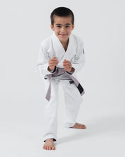BJJ ги за деца от KINGZ - Kore V2 - бяло