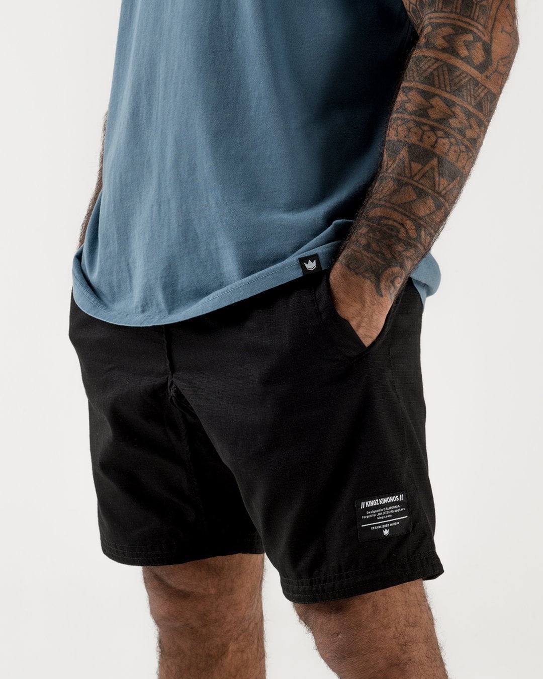 Casual Gi Shorts - Black