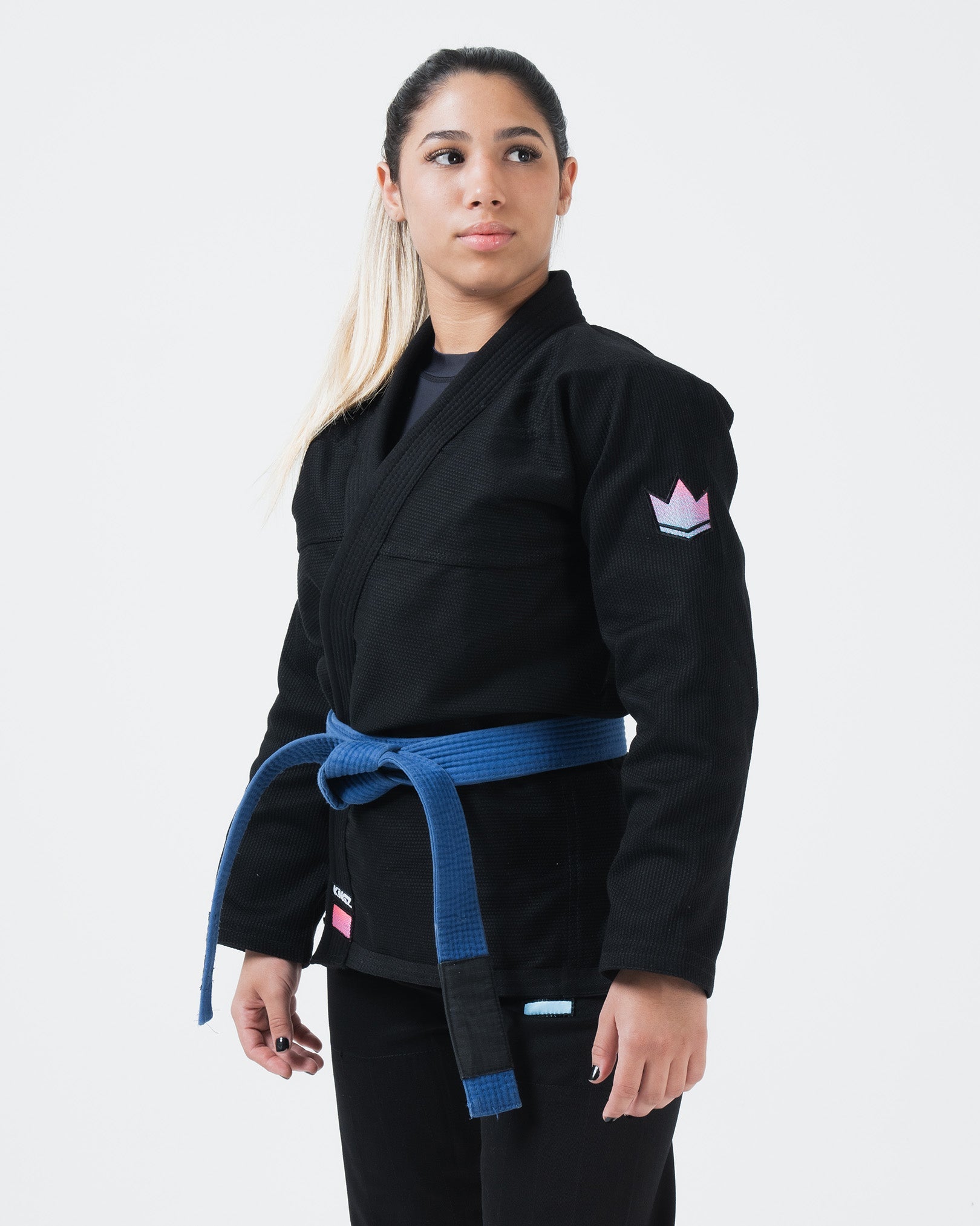 BJJ ги за жени от KINGZ Empowered Women's черно