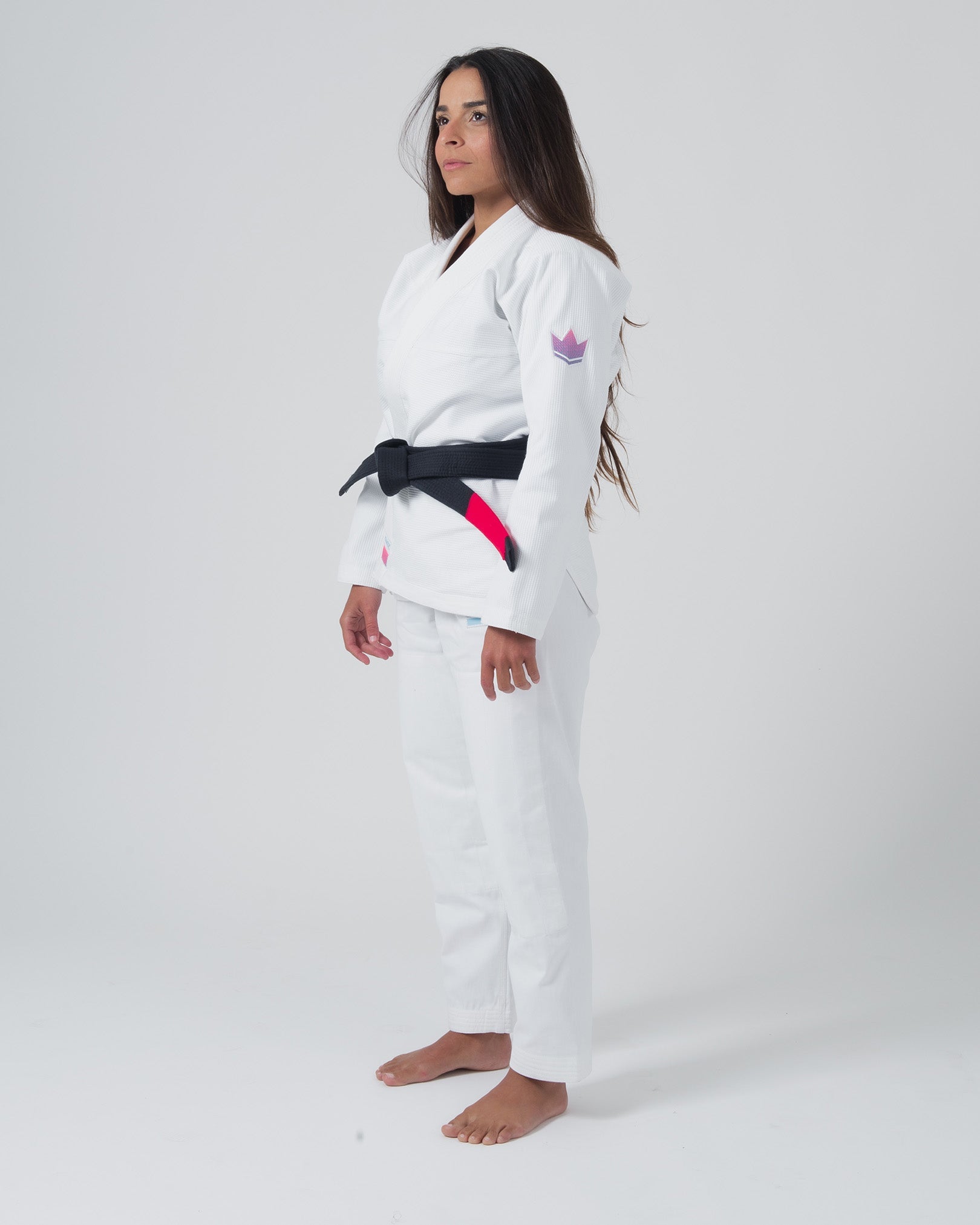 BJJ ги за жени от KINGZ Empowered Women's бяло