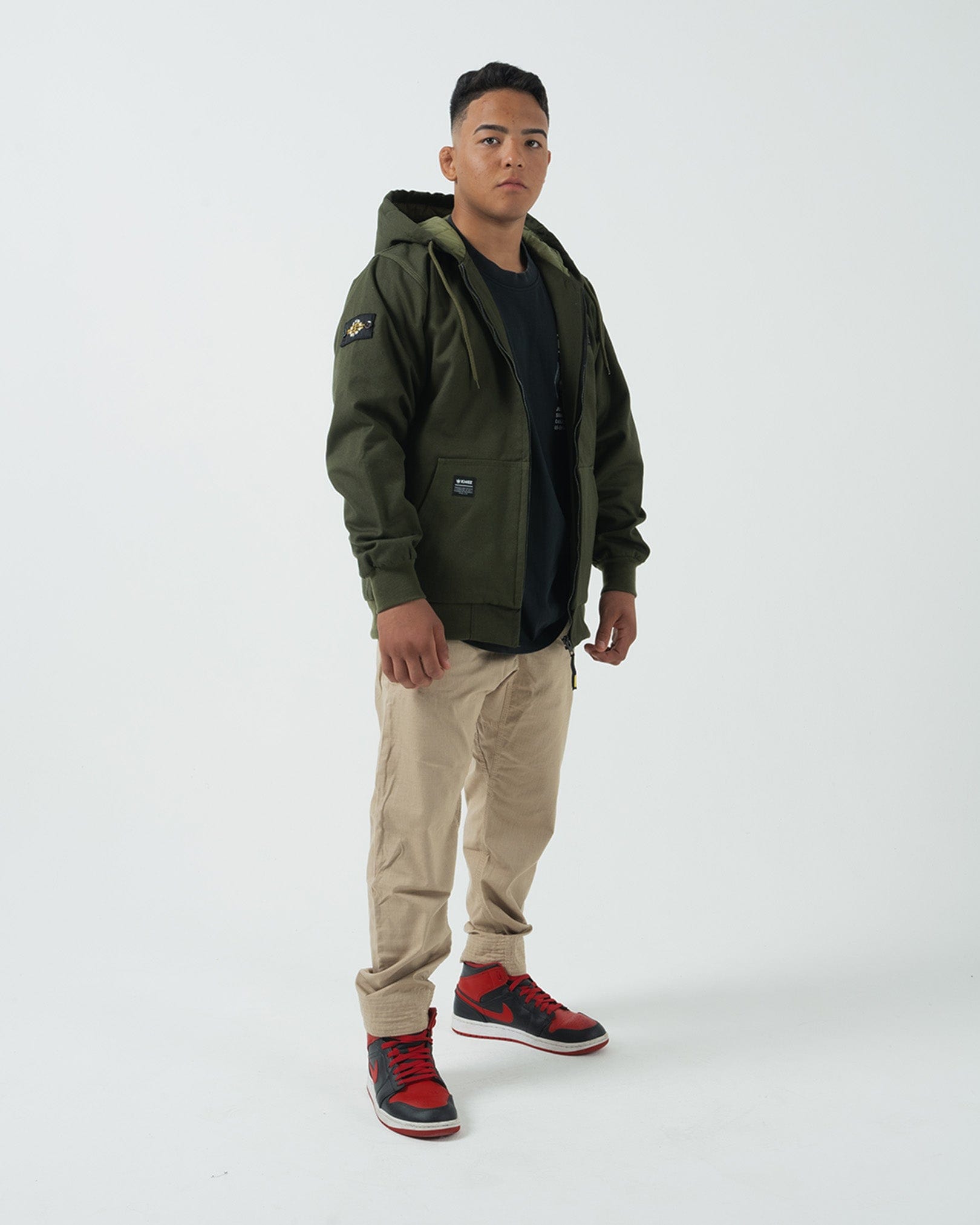 Kingz - Canvas Jacket - Green