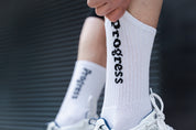 Progress Pro Socks - White & Black