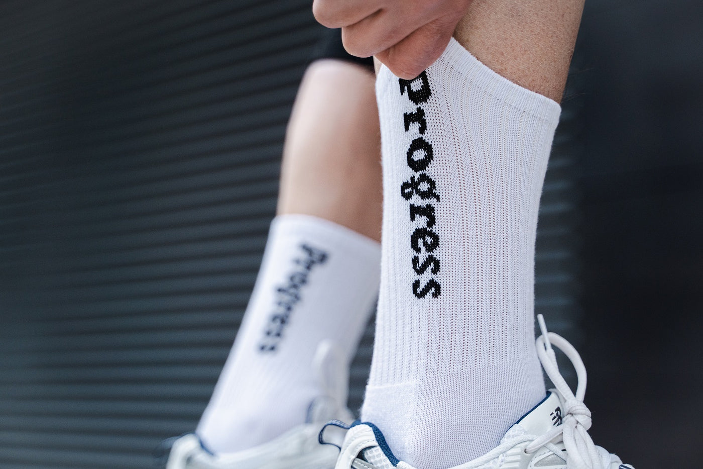 Progress Pro Socks - White & Black