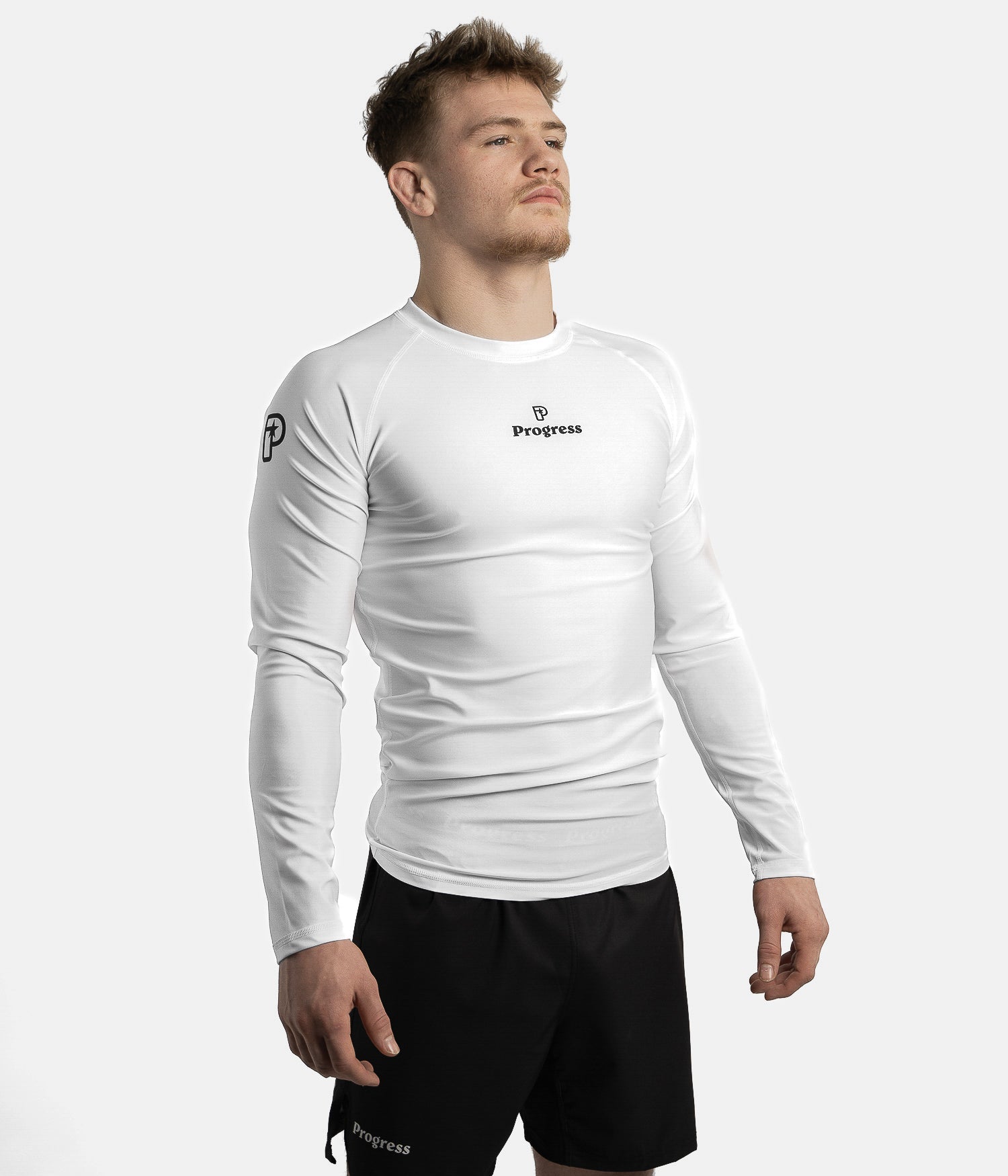 Progress - Academy Rashguard Longsleeve - White