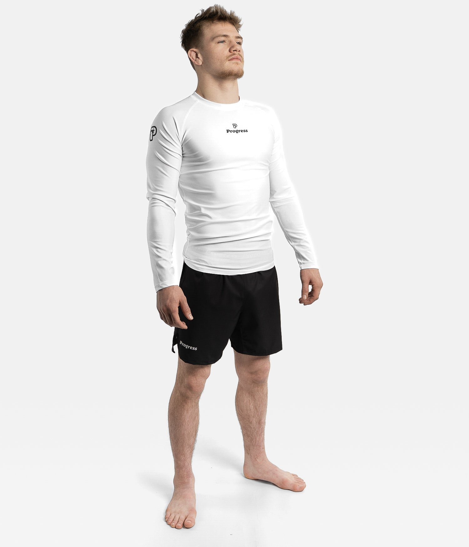 Progress - Academy Rashguard Longsleeve - White