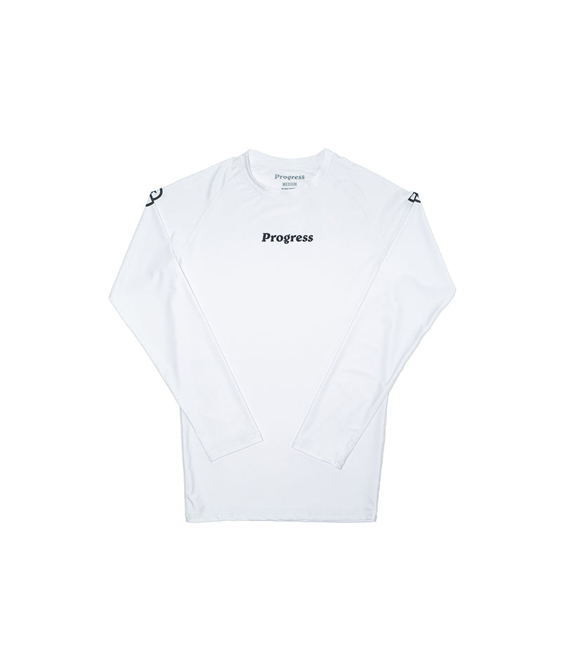 Progress - Academy Rashguard Longsleeve - White