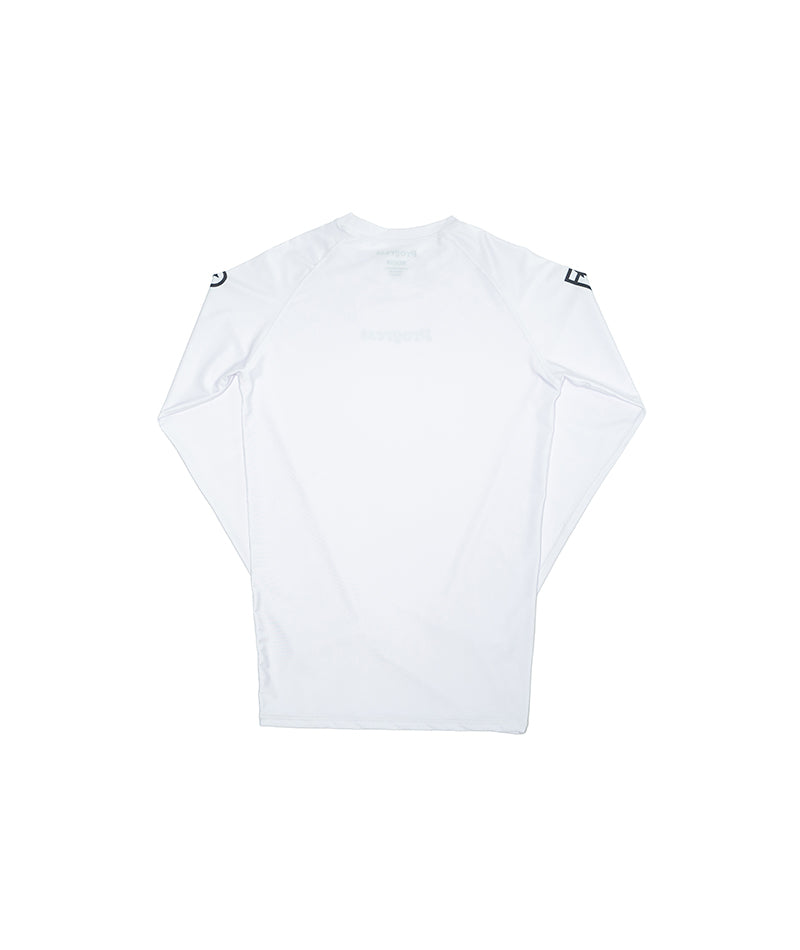 Progress - Academy Rashguard Longsleeve - White