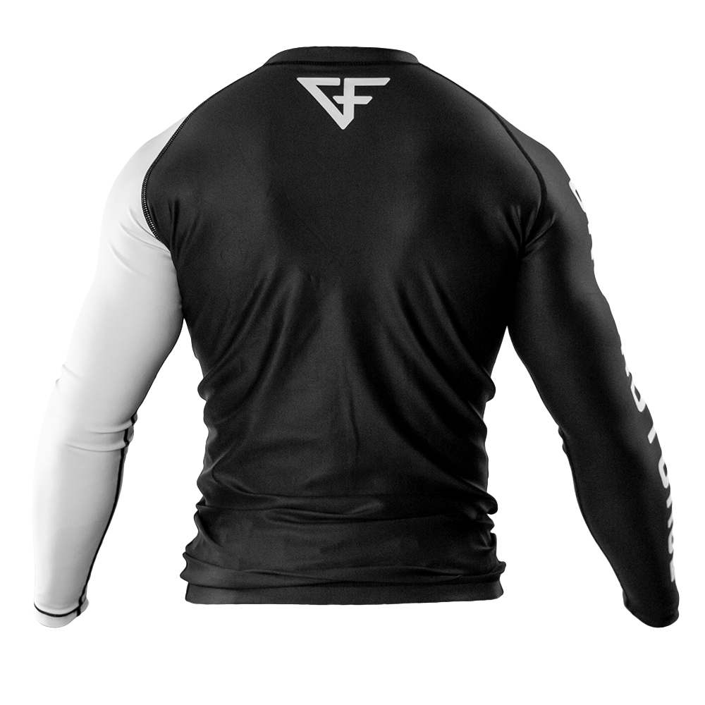 Rank Rash Guard Long Sleeve Black